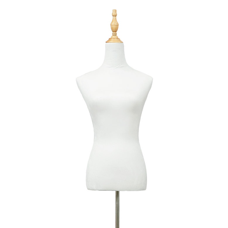 Maniquí francés de medio cuerpo silueta femenina - Imagen 2